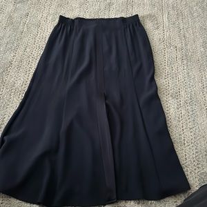 Navy pull on skirt Jacques Vert